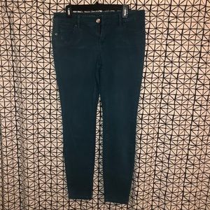 The Limited Blue-Green Jean Legging - 6R